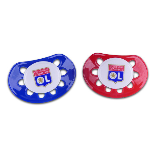 Lot de 2 tétines OL - Olympique Lyonnais