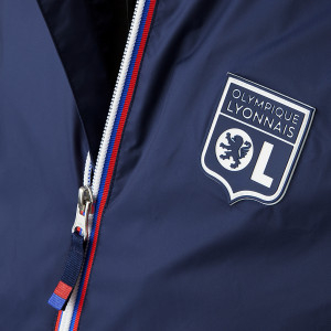 Parka Longue Bleu Marine Mixte - Olympique Lyonnais