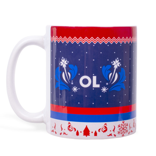 OL Christmas Mug - Olympique Lyonnais