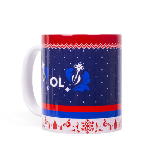 OL Christmas Mug - Olympique Lyonnais