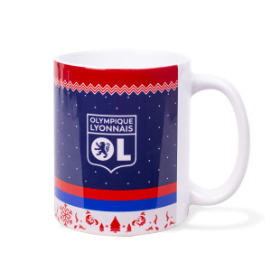 OL Christmas Mug - Olympique Lyonnais