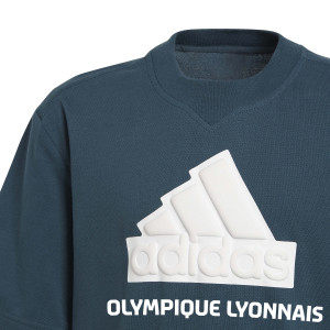 T-Shirt FI LOGO Petrol Junior - Olympique Lyonnais