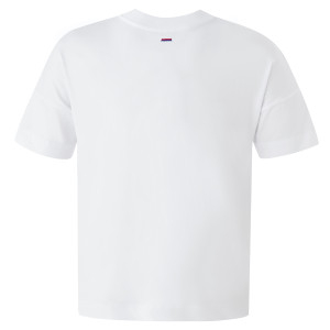 Unisex White Flow T-Shirt - Olympique Lyonnais