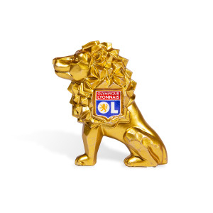 Gold Lion Magnet