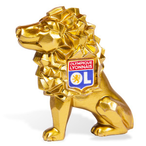 Magnet Lion Or - Olympique Lyonnais