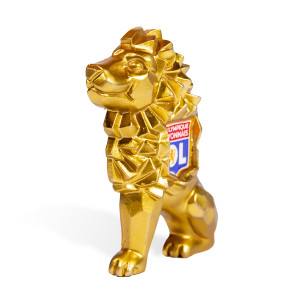 Gold Lion Magnet - Olympique Lyonnais