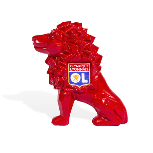 Magnet Lion Rouge - Olympique Lyonnais