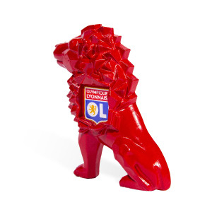 Magnet Lion Rouge - Olympique Lyonnais