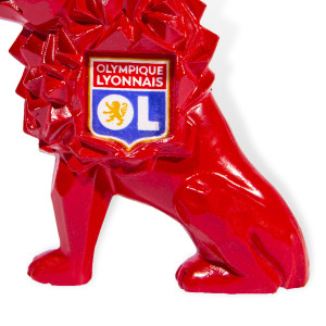 Magnet Lion Rouge - Olympique Lyonnais
