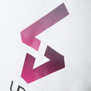Unisex LDLC ASVEL Féminin Big Logo White T-Shirt - Olympique Lyonnais