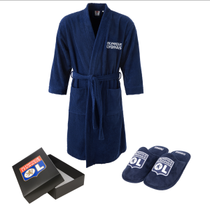 Bathrobe and Mules Set Mixed 23-24
