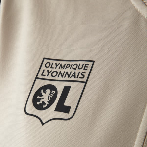 Women's Beige 3S Tracksuit Set - Olympique Lyonnais