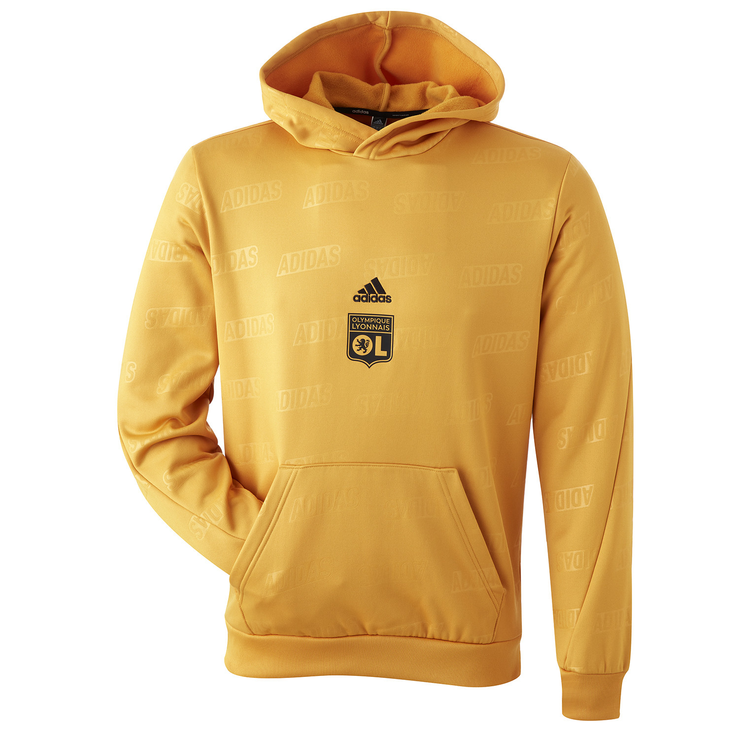 Mustard yellow adidas hoodie on sale