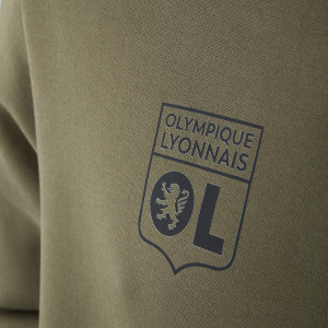 Men's Kaki FI 3S Hooded Jacket - Olympique Lyonnais