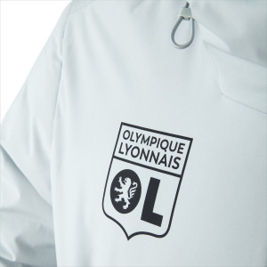 Men's Grey TRAVEER CR Down Jacket - Olympique Lyonnais