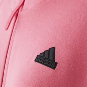 Women's Pink Z.N.E. Hooded Jacket - Olympique Lyonnais