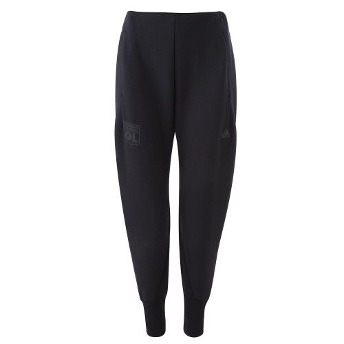 Women's Black Tone on Tone Z.N.E. Pants - Olympique Lyonnais