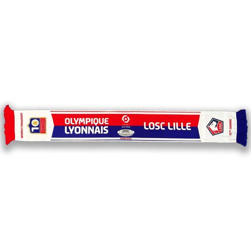Écharpe Match OL / Lille OSC 23-24  - Olympique Lyonnais