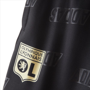 Pantalon BLV Noir Junior - Olympique Lyonnais