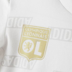 T-Shirt BLV Blanc Junior - Olympique Lyonnais