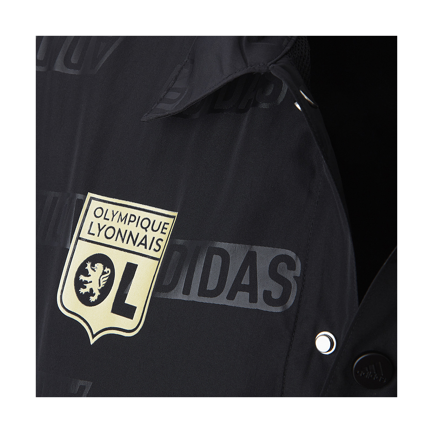 Maillot Entrainement Olympique Lyonnais 2004-2005 - Noir - Taille XL - Longues Manches