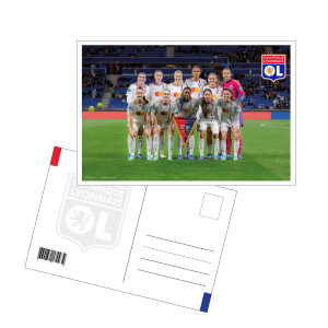 Carte Postale Équipe OL Féminin 23-24