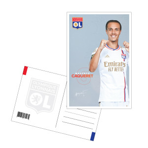 Carte Postale Caqueret 23-24 - Olympique Lyonnais