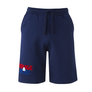 Unisex Navy Blue -Rouge & Bleu- Shorts