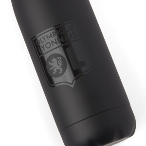 Olympique Lyonnais Black Insulated Bottle