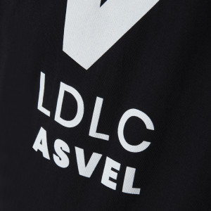 Unisex LDLC ASVEL Big Logo Black T-Shirt - Olympique Lyonnais