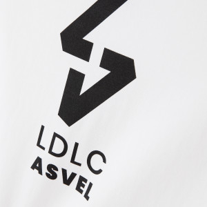 Junior's  LDLC ASVEL Big Logo White T-Shirt - Olympique Lyonnais