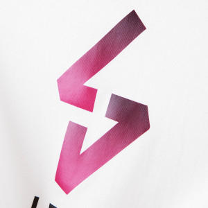 Junior's LDLC ASVEL Féminin Big Logo White T-Shirt - Olympique Lyonnais