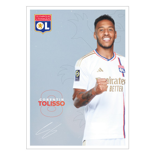 23-24 Tolisso Poster - Olympique Lyonnais