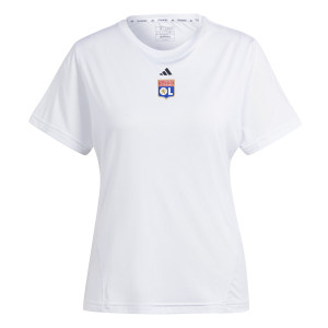 T-Shirt D4T Blanc Femme - Olympique Lyonnais