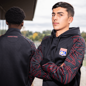 Junior's Training Impulse Hooded Sweatshirt - Olympique Lyonnais