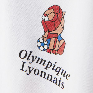 T-Shirt Blanc -Colors of Lyon- Junior - Olympique Lyonnais