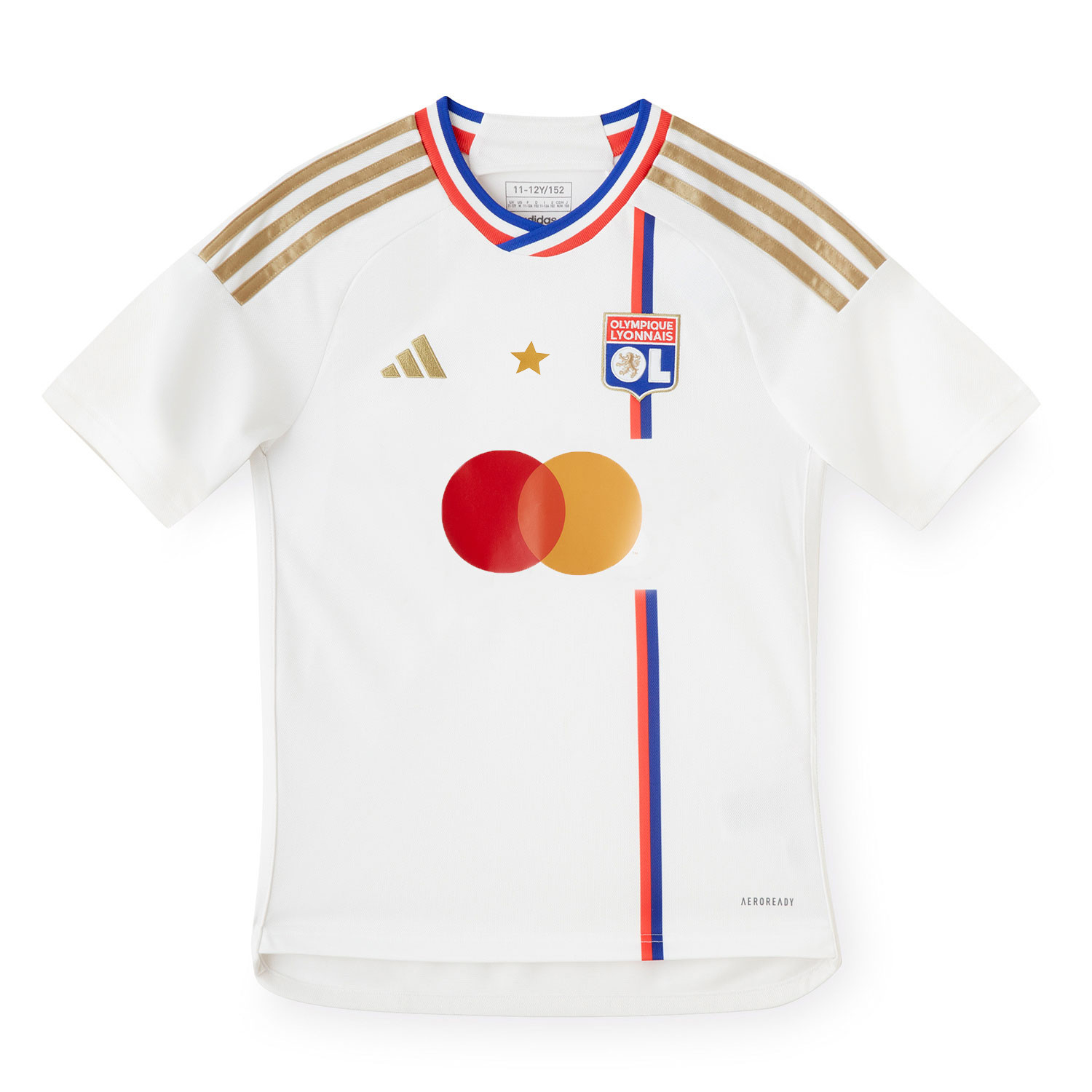 Maillot de football rétro extérieur Olympique Lyonnais N°19 Maillot de football rétro extérieur Olympique Lyonnais N°19