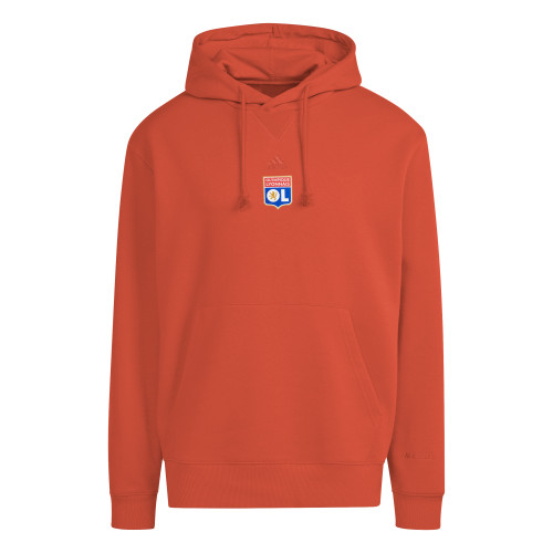 Sweat à capuche ALL SZN Rouge Homme - Olympique Lyonnais