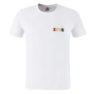 Unisex White symbOLe T-Shirt - Olympique Lyonnais