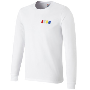 Unisex White symbOLe Long Sleeve T-Shirt - Olympique Lyonnais