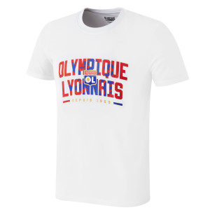 T-Shirt Unity Blanc Mixte - Olympique Lyonnais