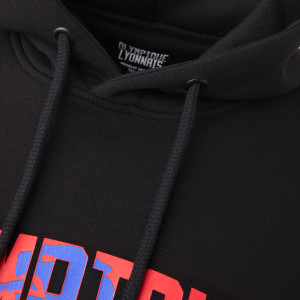 Sweat à capuche Unity Noir Mixte - Olympique Lyonnais