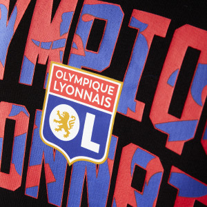 Veste à capuche Unity Noire Mixte - Olympique Lyonnais