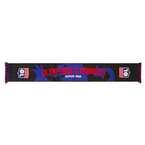 Unity Black Scarf - Olympique Lyonnais