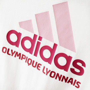 Girl's White and Pink BL Set - Olympique Lyonnais