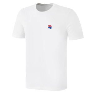 Unisex White OL Mirror T-Shirt - Olympique Lyonnais