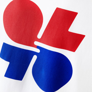 Unisex White OL Mirror T-Shirt - Olympique Lyonnais