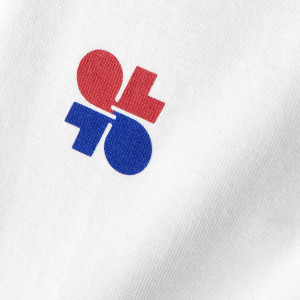 Unisex White OL Mirror T-Shirt - Olympique Lyonnais