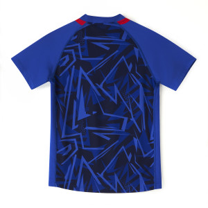 Junior's Training Strike Navy Blue Polo - Olympique Lyonnais