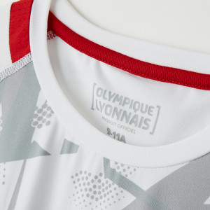Junior's Training Strike White T-Shirt - Olympique Lyonnais
